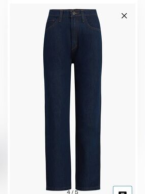 NWT Favorite Daughter Valentina Straight Leg Jeans in Manchester SIZE 25